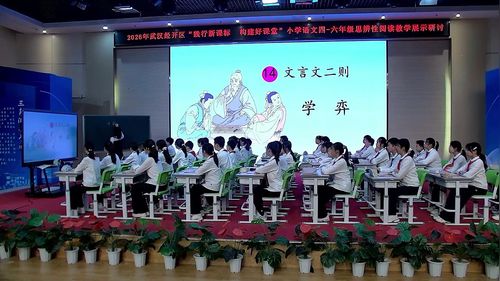 《文言文二则--学弈》部编版六下语文2026践行新课标 构建好课堂优课视频