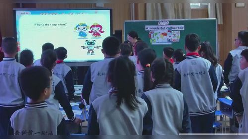 《Unit 5 Period 4 A wonderful culture fair》外研版四下英语2026教学评一体化在小学英语单元整体教学中的实践观摩研讨课视频