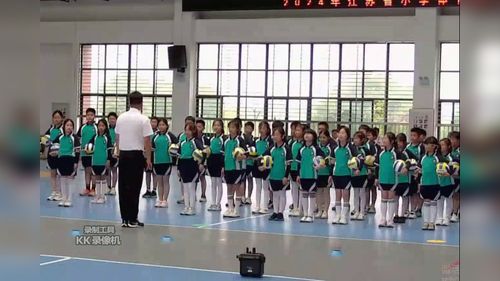 《排球移动中的抛垫球》小学四年级体育与健康2024优质课评比一等奖视频