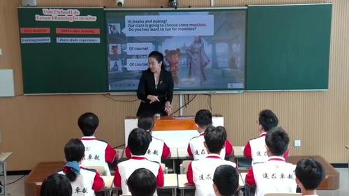 《Unit 2 Lesson 4 Running for monitor》冀教版七下英语2025课堂实录视频