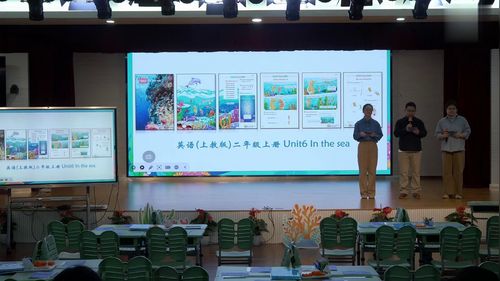 《Unit 6 In the sea & Knowing the sea animal》上教版二上英语2025聚焦主题意义优化单元教学观摩研讨课视频