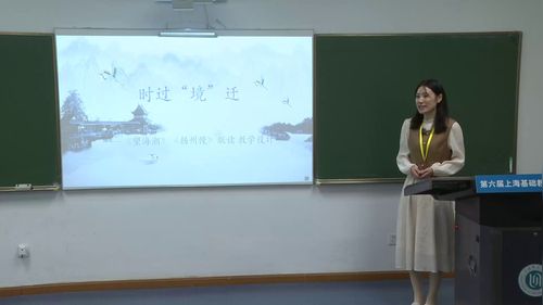 《望海潮》《扬州慢》联读教学设计》部编版高二语文必修下2025第六届青年教师教学竞赛三等奖视频