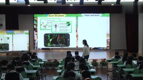 《Module 3 Unit 1 In our school & My favourite place in our school》上教版四上英语2025聚焦主题意义优化单元教学优课视频