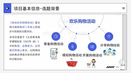 《欢乐购物之旅——生活数学实践》北师大版二上数学2024项目式学习设计案例比赛视频