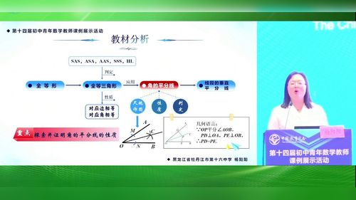 《角的平分线》人教版八上数学2025第十四届青年教师说播课视频