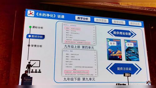 《水的净化》人教版九年级2025初中化学说播课展示视频