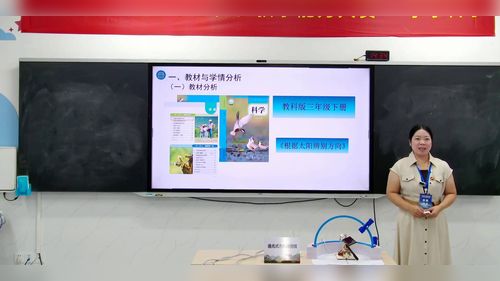 《根据太阳辨别方向》教科版三下科学2026实验说课教学能力大赛视频
