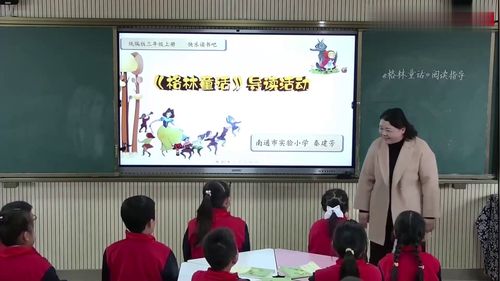 《在那奇妙的王国里》导读课获奖公开课三年级上册部编版小学语文优质课教学视频