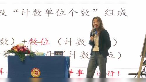 《经历“意义”的抽象，发展学生的“数感”》人教版小学数学2025名师讲座视频