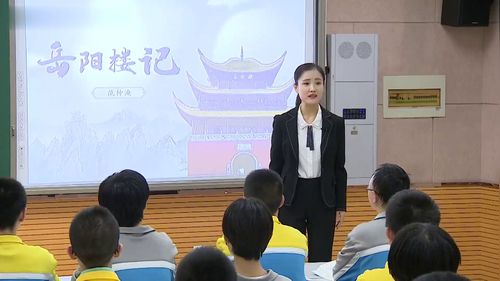 《岳阳楼记》新课标部编版语文九上课堂实录视频
