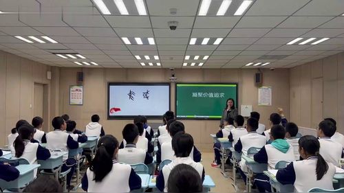 《凝聚价值追求》新课标部编版道法九上公开课
