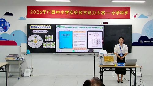 《探究养蚕》冀人版四下2026广西小学科学实验说课视频