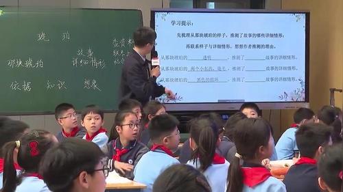 《琥珀》部编版四下语文2026跨学科主题学习研讨课视频