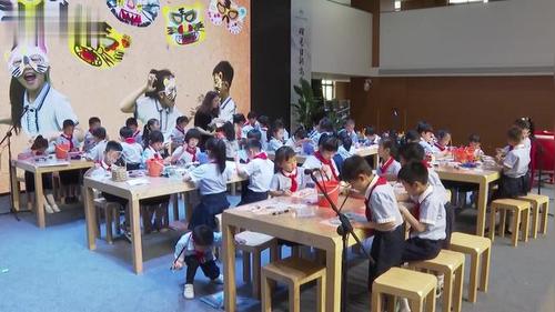 《虎头虎脑真可爱》小学一年级美术展示课视频