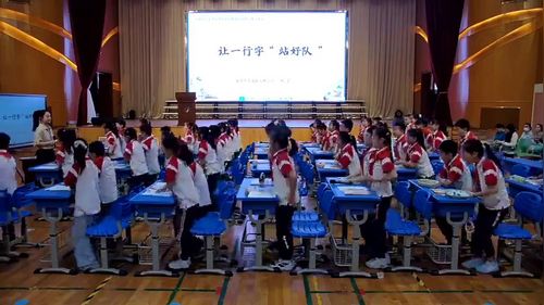 《让一行字站好队》2026年安徽省小学语文写字教学展示课视频