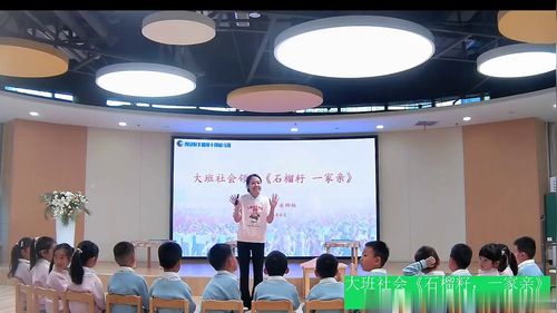 《石榴籽——一家亲》大班社会实践2026展示课视频