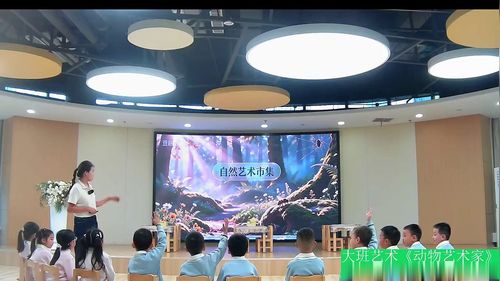 《动物艺术家》大班艺术2026展示课视频