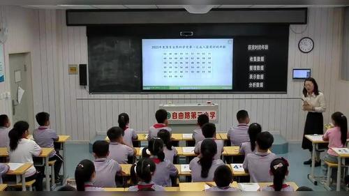 《获奖时的年龄》北师大版四上数学展示课视频