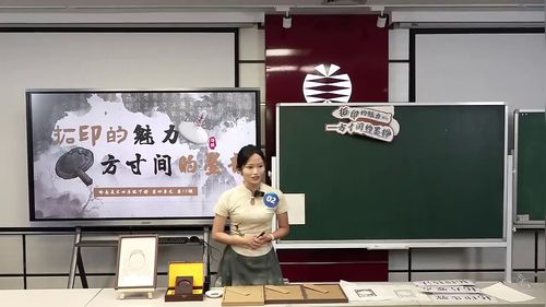 《拓印的魅力——方寸间的墨韵》岭南版四下美术无生模拟课视频