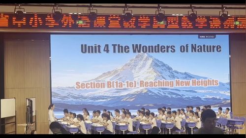 《Unit 4 The wonders of nature Section B (1a-1e》人教版八下2026山东初中英语优秀课例展示课视频