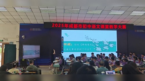 《驿路梨花》部编版初中语文2025教学大赛视频