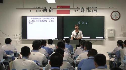 《百合花》部编版高一语文必修上册公开课教学视频