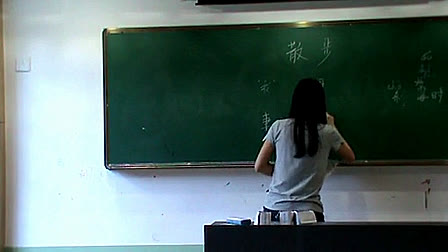 初中语文模拟教学《散步》初中语文教师招聘考生模拟课堂试讲教学
