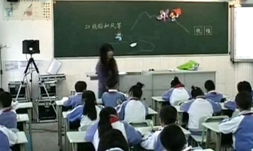 小学二年级语文优质课展示上册《纸船和风筝》人教版_刘老师