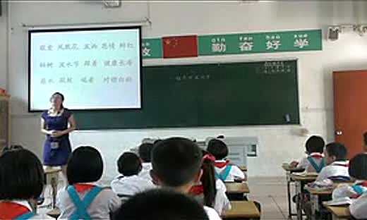 小学二年级语文优质课展示下册《难忘的泼水节》人教版_李老师