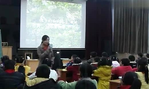 《槐乡五月》执教老师陈莉颖—小学六年级语文优质课展示