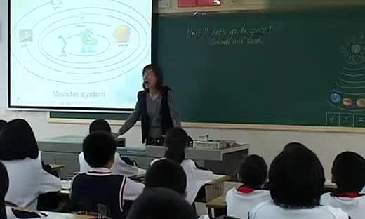 《let’s go to space》广东版―何敏添―小学六年级英语优质课展示教学大赛
