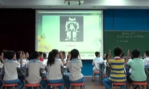 新标准小学英语优质课教学视频 Module4 Unit1 Robots will do everything