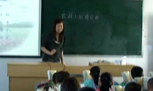 《饮湖上初晴后雨》小学语文公开课优质课视频