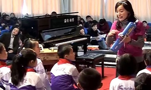 小学音乐优质课教学视频《打字机》范琼艳 金华市江滨小学