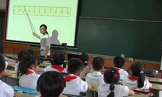 《认识厘米》2014年常州小学数学潜力教师课教学视频-陆叶娜