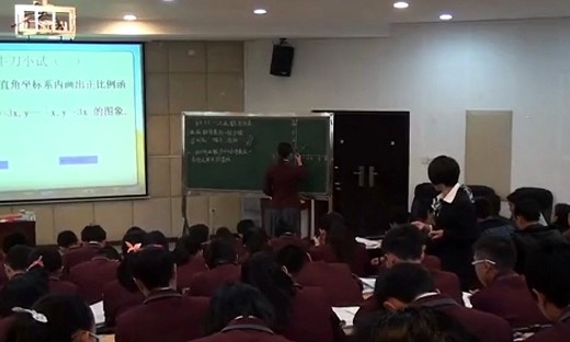 《一次函数的图像》（一）贵州省第五届初中数学优质课