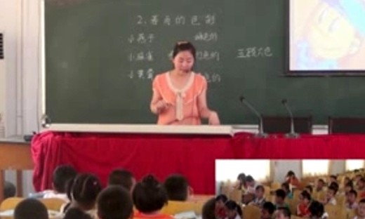 《春雨的色彩》小学语文优质课视频-人教版一年级下册-刘亚娟