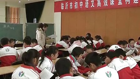 初中语文《海燕》教学视频-临沂市初中语文高效课堂构建经验交流示范课