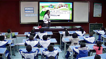 《前后》小学一年级数学优质课视频-西丽小学安红娟