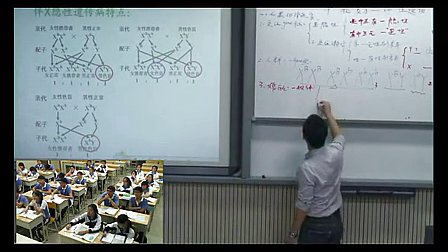 《伴性遗传复习》高中高三生物教学视频-深圳第二高级中学-李鹏程