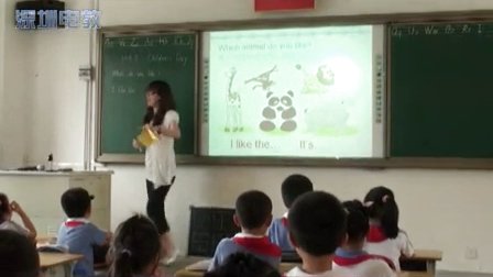 2015年《Children’s day》小学英语朗文深港版一年级教学视频-深圳-龙园意境小学：赵程