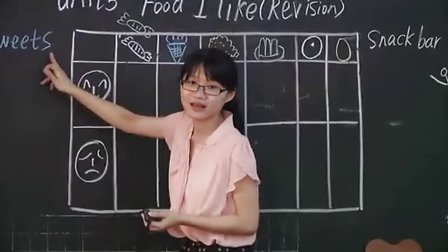 2015年《FOOD I LIKE》小学英语上海牛津版一下教学视频-深圳-景鹏小学：肖文娟