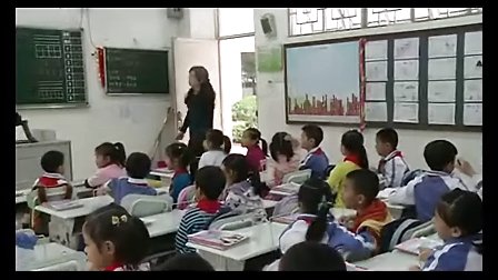 2015年《what do you hear》小学英语上海牛津版一年级教学视频-深圳-彩田学校：王晔