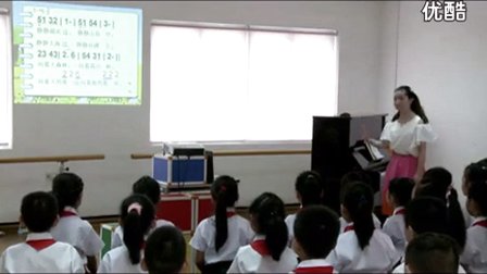 人音版四年级音乐《友谊的回声》优质课教学视频,金燕