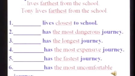 初中七年级英语Unit1 tony has the longest journey教学视频