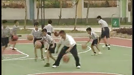 小学体育教学视频《快乐篮球》第四届全国体育观摩课教学视频
