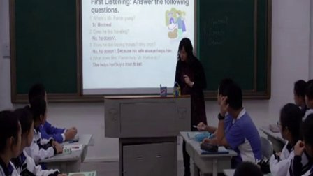 深圳2015优质课《New Horizons 2 Mrs.Parkin is helpful》人教版英语八年级，深圳外国语学校：王仲怡