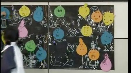 浙美版小学美术一年级《卡通宝宝》优质课教学视频