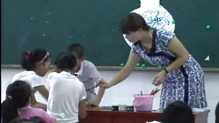 浙美版小学美术四年级《玩转青花》优质课教学视频