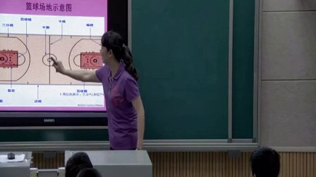七年级体育《篮球》教学视频,湖南省,2015年部级优课评选入围视频